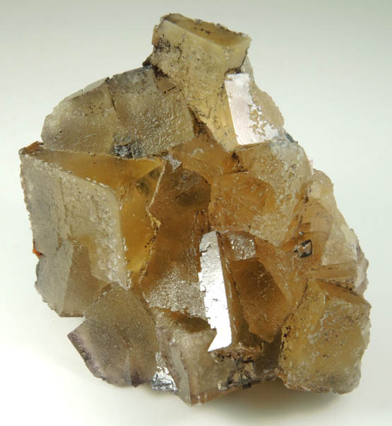 Fluorite with Bitumen from Cave-in-Rock District, Hardin County, Illinois