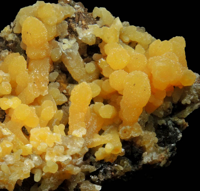 Mimetite from Mina Ojuela, Mapimi, Durango, Mexico