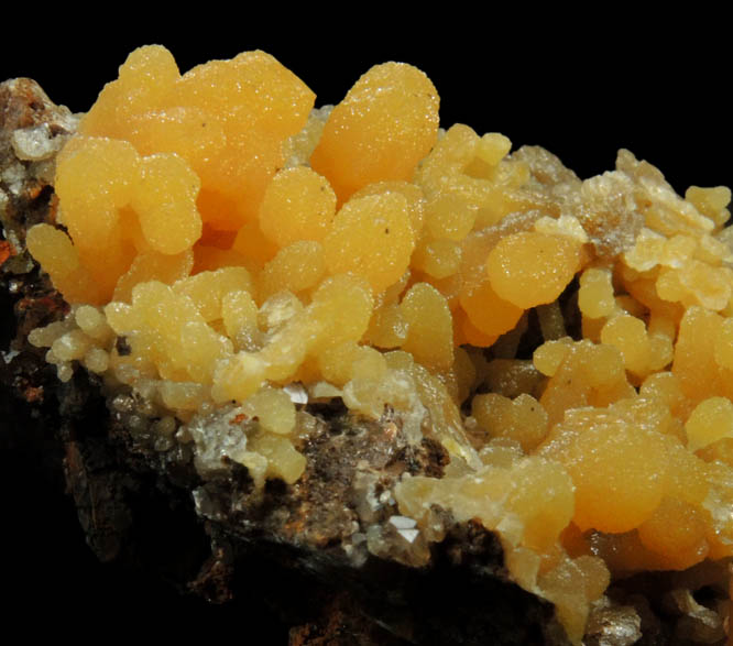 Mimetite from Mina Ojuela, Mapimi, Durango, Mexico