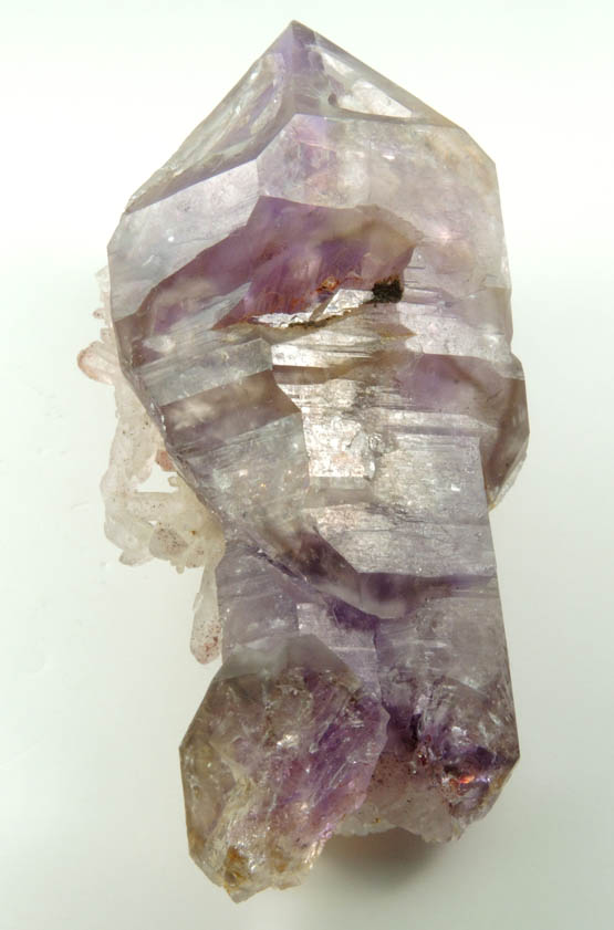 Quartz var. Amethyst (scepter-shaped crystals) from Goboboseb Mountains, 43 km west of Brandberg Mountain, Erongo region, Namibia