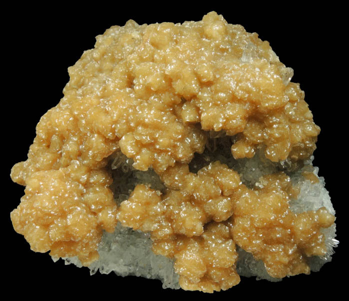 Barite over Quartz from Cavnic Mine, Maramures, Romania