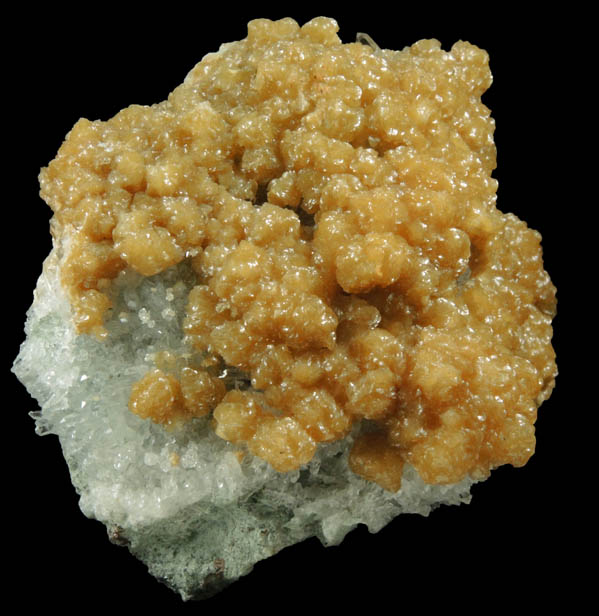 Barite over Quartz from Cavnic Mine, Maramures, Romania