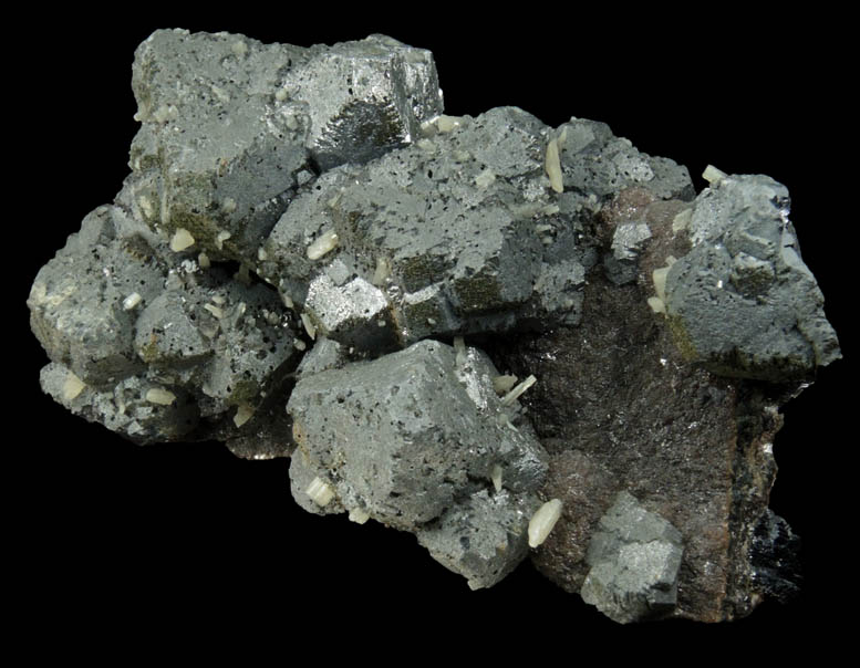 Galena, Cerussite, Sphalerite from Trzebionka Mine, Chrzanw District, Malopolskie, Poland