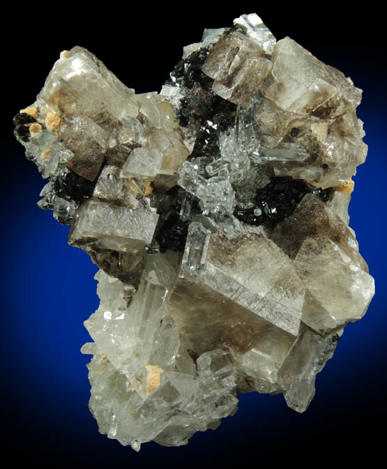 Quartz, Calcite, Epidote from Goboboseb Mountains, 43 km west of Brandberg Mountain, Erongo region, Namibia