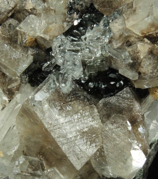 Quartz, Calcite, Epidote from Goboboseb Mountains, 43 km west of Brandberg Mountain, Erongo region, Namibia