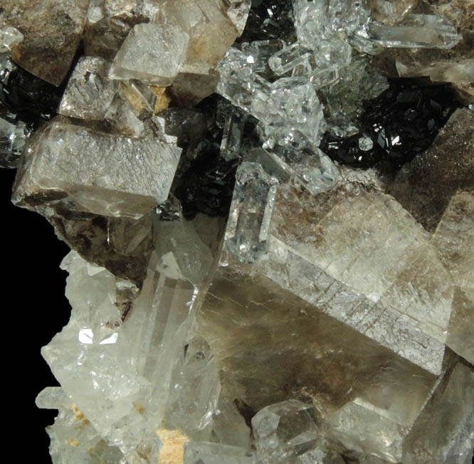 Quartz, Calcite, Epidote from Goboboseb Mountains, 43 km west of Brandberg Mountain, Erongo region, Namibia