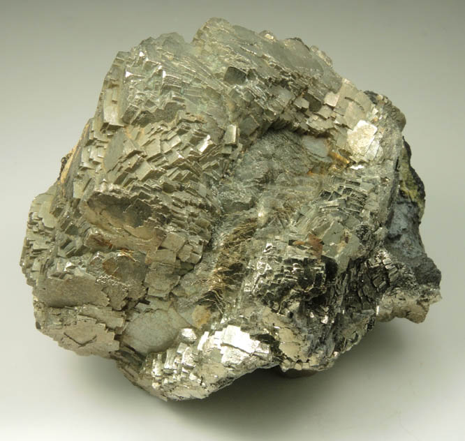 Pyrite over Magnetite from French Creek Iron Mines, St. Peters, Chester County, Pennsylvania