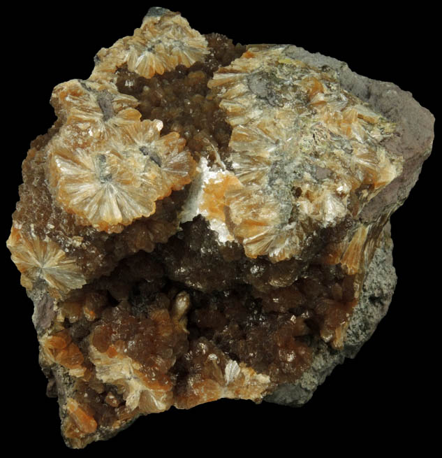 Stilbite from Kibblehouse Quarry, Perkiomenville, Montgomery County, Pennsylvania