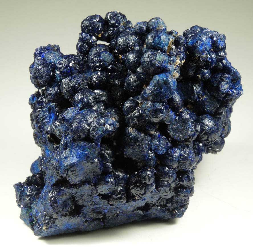 Azurite with minor Malachite from Cole Mine, Bisbee, Warren District, Cochise County, Arizona