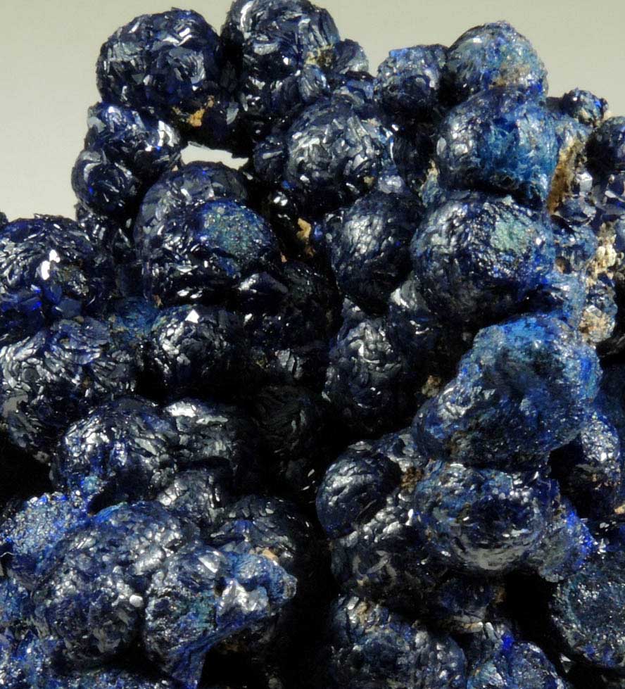 Azurite with minor Malachite from Cole Mine, Bisbee, Warren District, Cochise County, Arizona