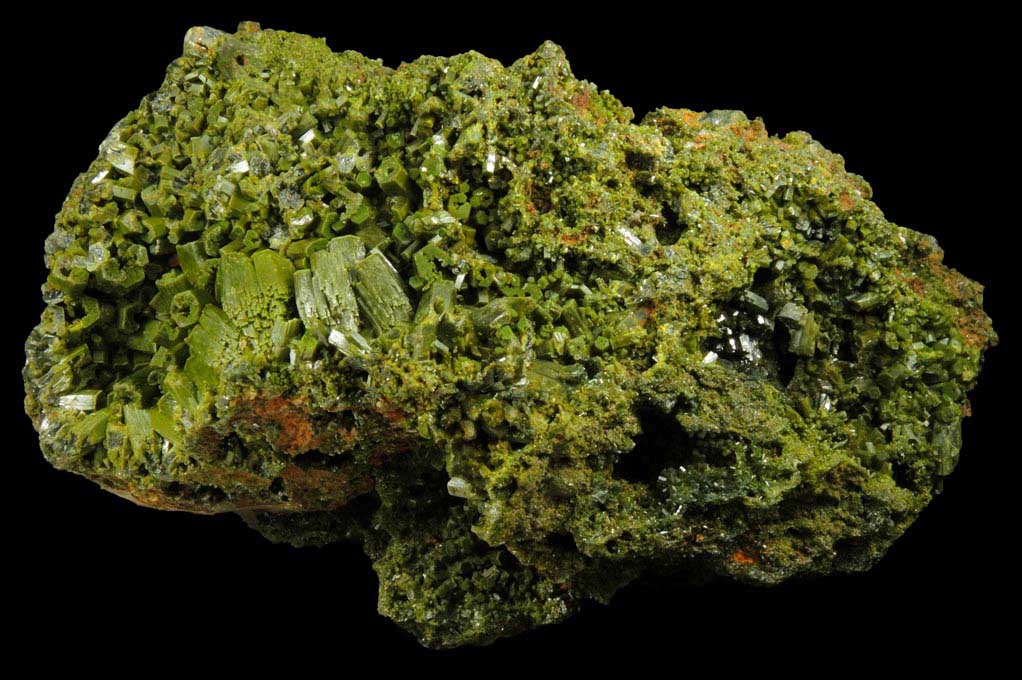 Pyromorphite from Wheatley Mine, Phoenixville District, Chester County, Pennsylvania