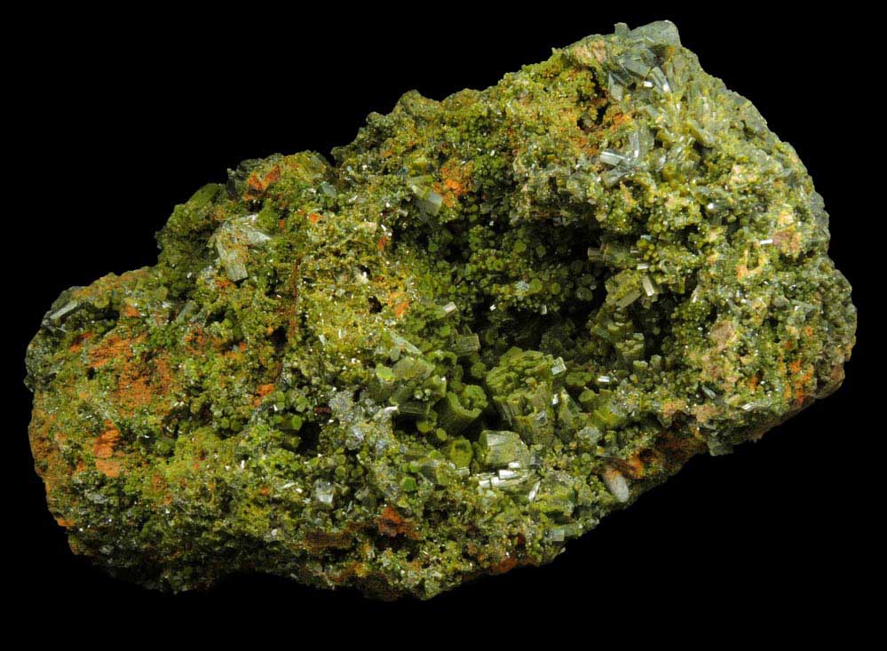 Pyromorphite from Wheatley Mine, Phoenixville District, Chester County, Pennsylvania