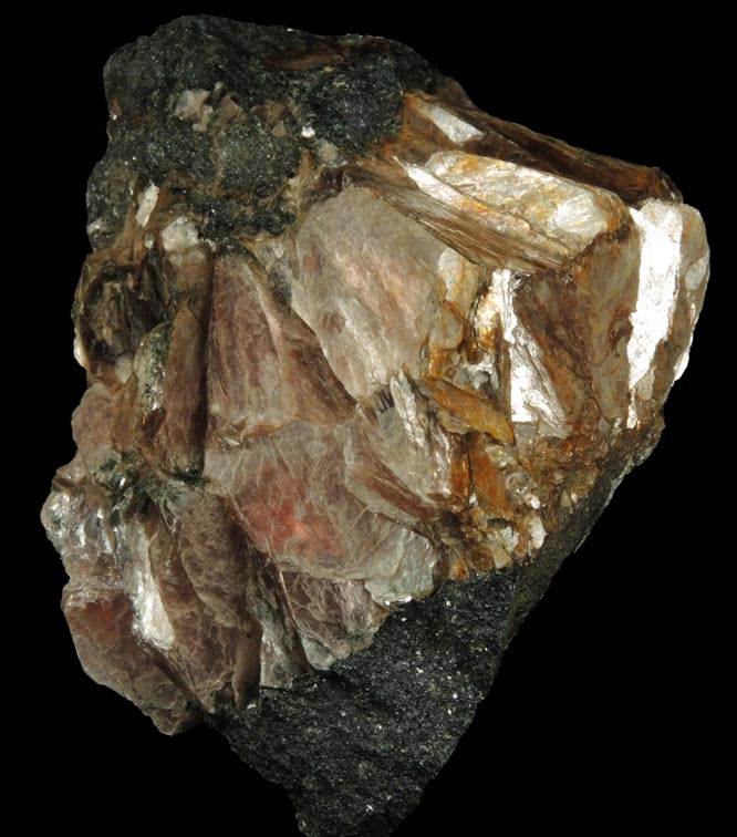 Margarite in Magnetite from Chester Emery Mines, Hampden County, Massachusetts