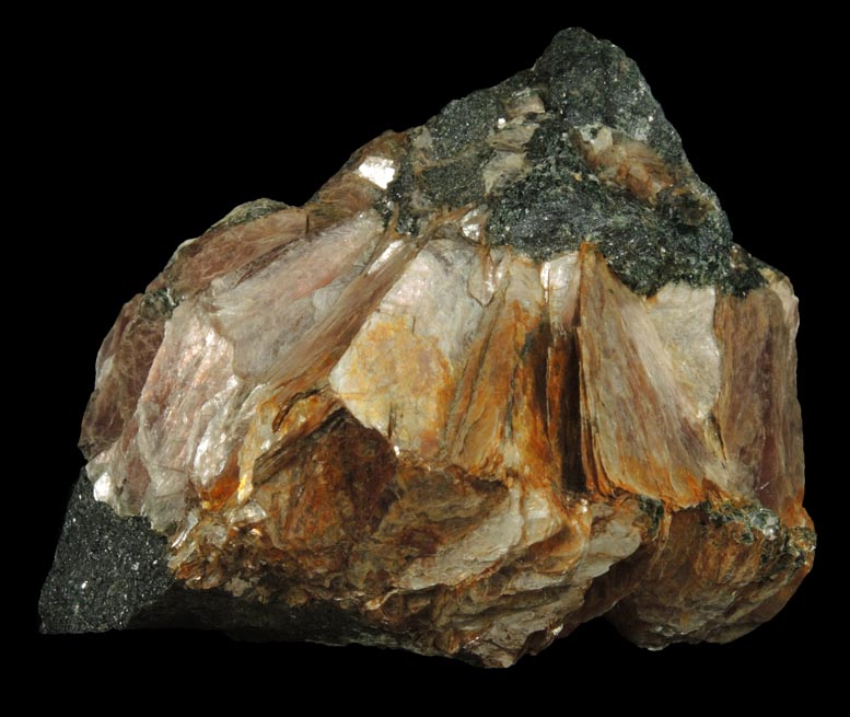 Margarite in Magnetite from Chester Emery Mines, Hampden County, Massachusetts