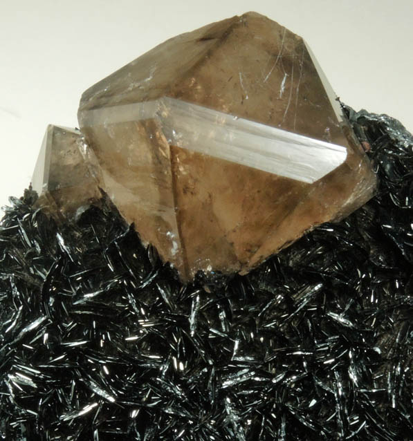 Hematite with Smoky Quartz from Cleator Moor, Cumbria, England