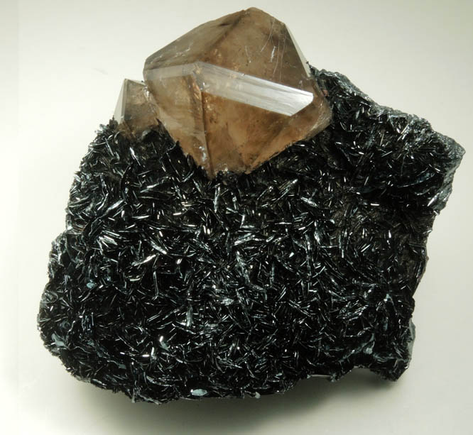 Hematite with Smoky Quartz from Cleator Moor, Cumbria, England