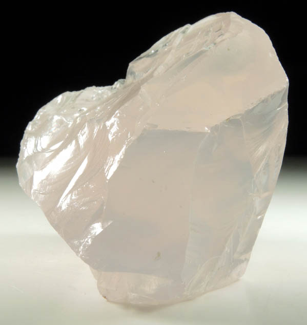 Quartz var. Rose Quartz (cabochon-grade) from Paris (Slattery Quarry? Whispering Pines Quarry?), Oxford County, Maine