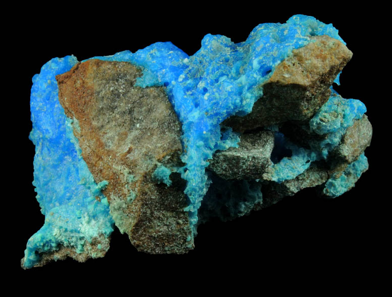 Chalcanthite from Bingham District, Salt Lake County, Utah