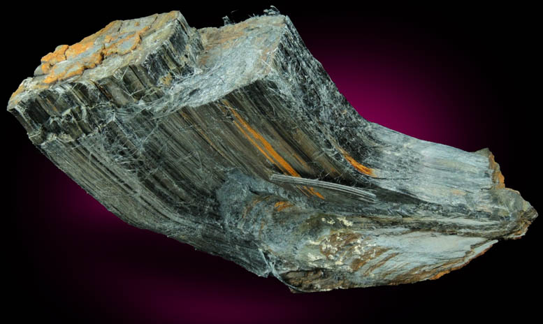 Riebeckite var. Crocidolite from Kuruman District, Northern Cape Province, South Africa