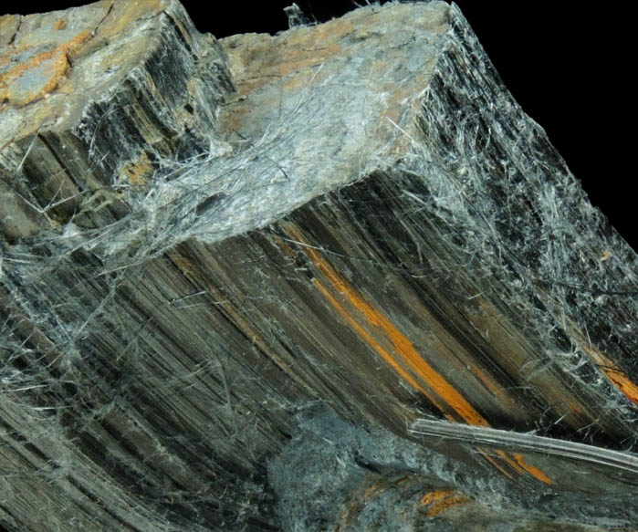 Riebeckite var. Crocidolite from Kuruman District, Northern Cape Province, South Africa