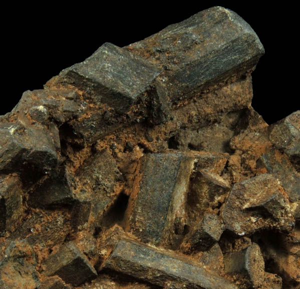 Augite from (attributed to Vanartsdalen's Quarry), Bucks County, Pennsylvania