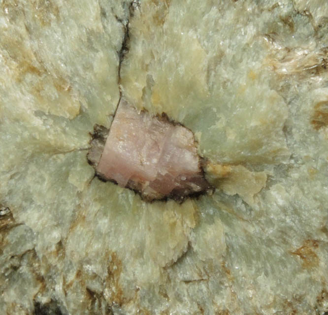 Corundum in Margarite-Muscovite from near Statesville (Belt's Bridge? Lock's Bridge?), Iredell County, North Carolina