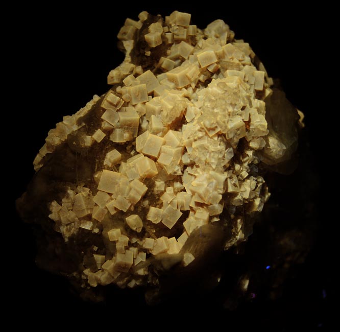 Fluorite with Celestine from Clay Center, Ottawa County, Ohio