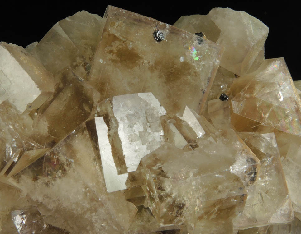 Fluorite with minor Sphalerite from Weardale District (probably West Pastures Mine), County Durham, England