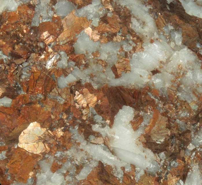 Siderite in Quartz from Chipman Mine, Newbury, Essex County, Massachusetts