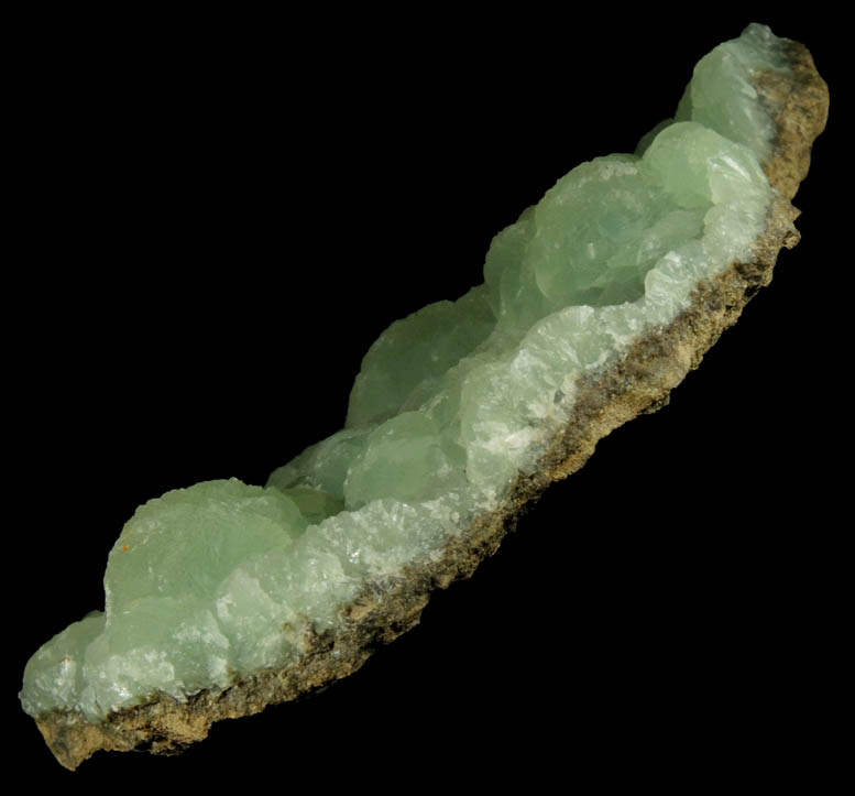 Prehnite from Paterson (probably New Street Quarry), Passaic County, New Jersey