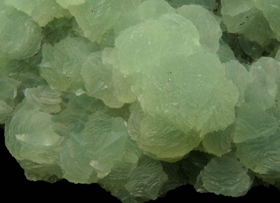 Prehnite from Paterson (probably New Street Quarry), Passaic County, New Jersey