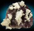 Calcite on Fluorite from Jingbian, Zongyang, Anqing, Anhui, China