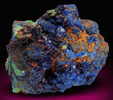 Azurite from Touissit Mine, 21 km SSE of Oujda, Jerada Province, Oriental, Morocco