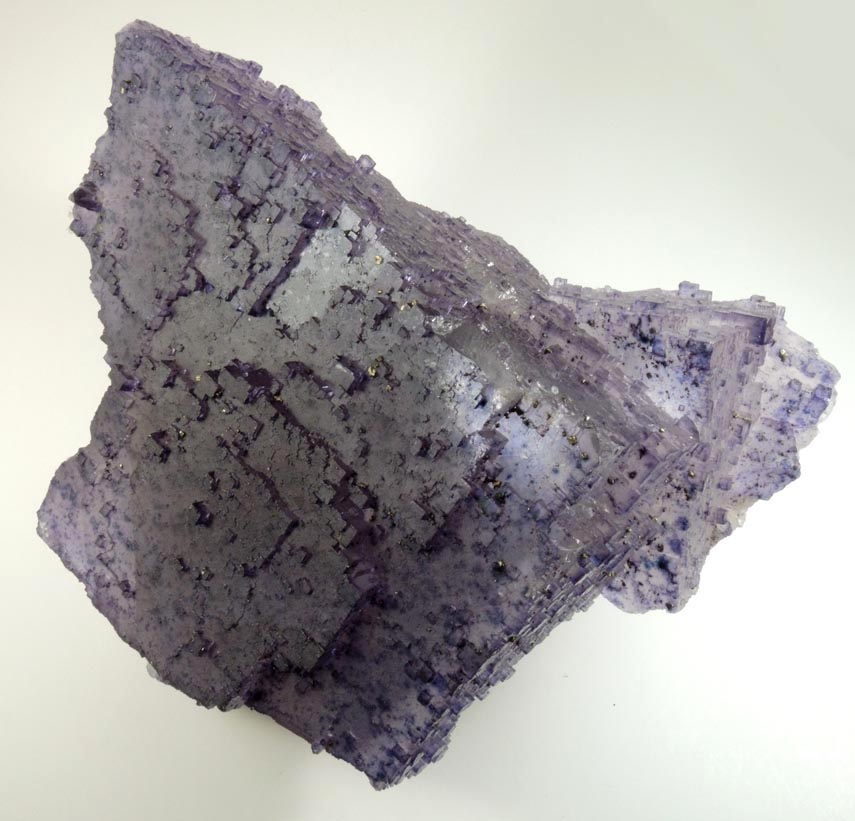 Fluorite with minor Chalcopyrite from Cave-in-Rock District, Hardin County, Illinois