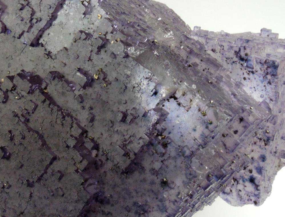 Fluorite with minor Chalcopyrite from Cave-in-Rock District, Hardin County, Illinois