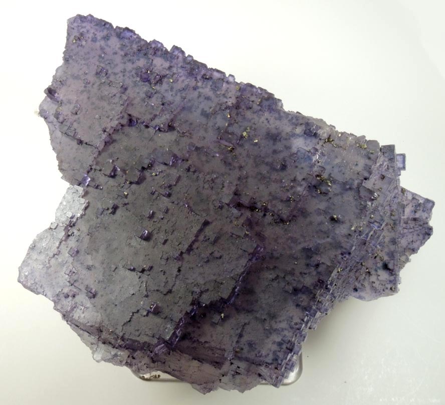 Fluorite with minor Chalcopyrite from Cave-in-Rock District, Hardin County, Illinois