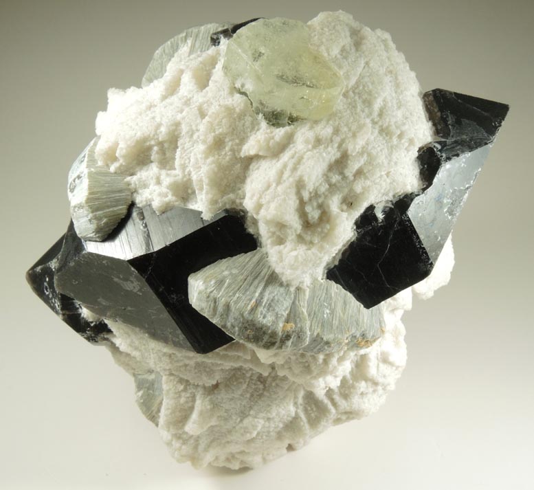 Beryl, Smoky Quartz, Muscovite, Microcline from Darra-i-Pech, Kunar Province, Afghanistan