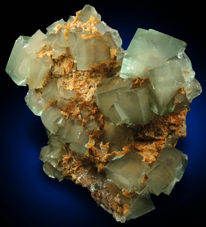 Fluorite with minor Calcite from Huangshaping Mine, Chenzhou, Hunan, China