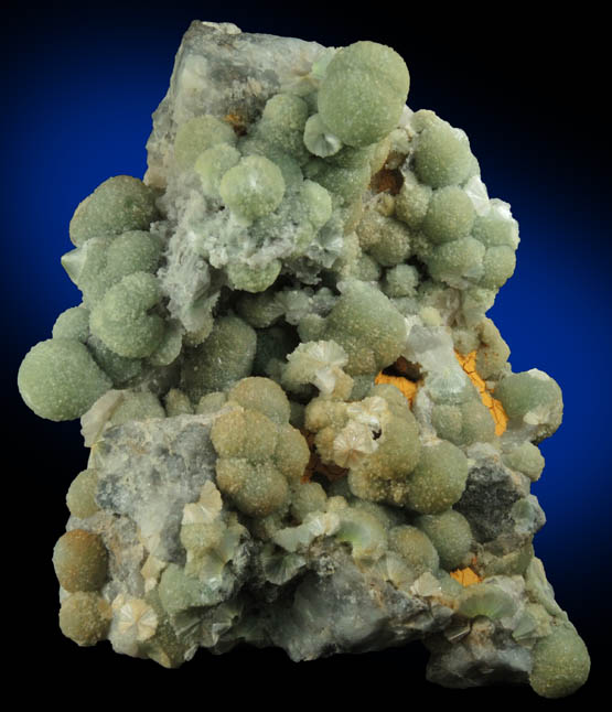 Wavellite from Mauldin Mountain, Montgomery County, Arkansas