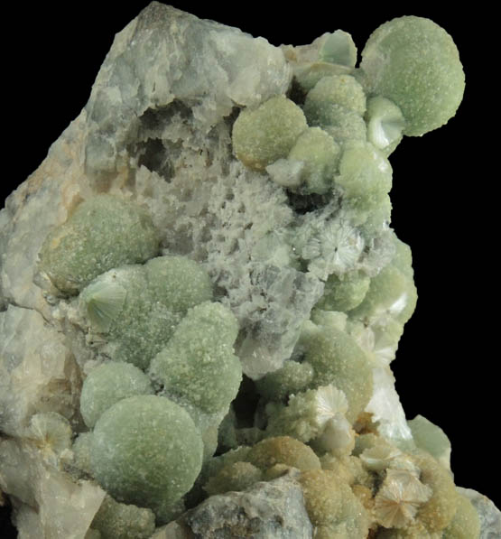 Wavellite from Mauldin Mountain, Montgomery County, Arkansas