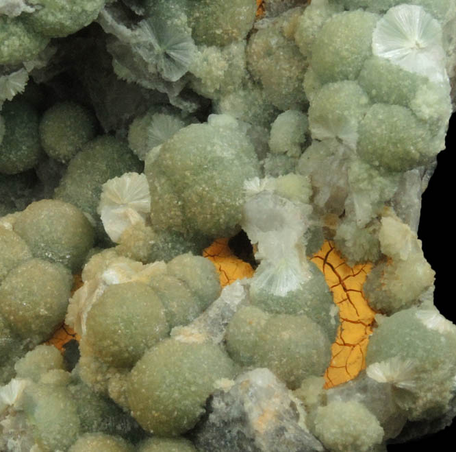 Wavellite from Mauldin Mountain, Montgomery County, Arkansas