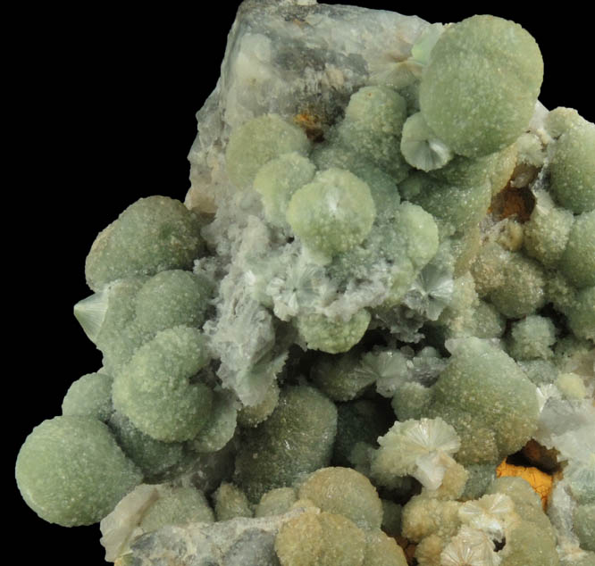 Wavellite from Mauldin Mountain, Montgomery County, Arkansas