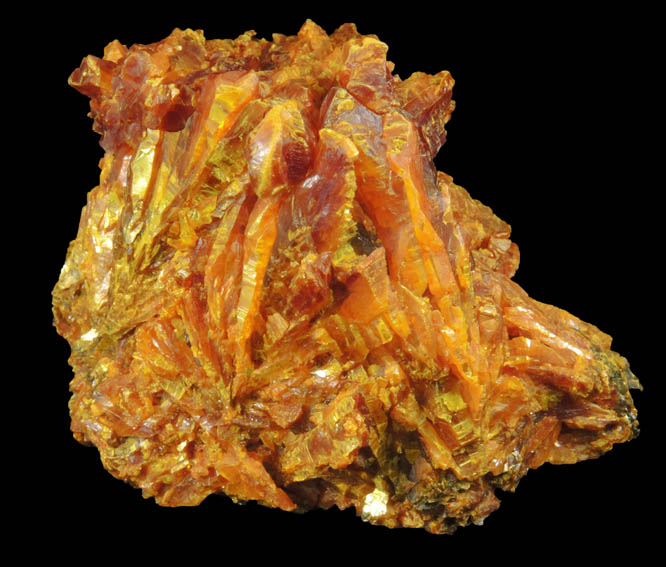 Orpiment from Shimen Mine, Hunan, China