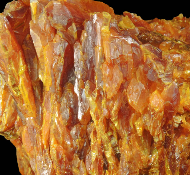 Orpiment from Shimen Mine, Hunan, China