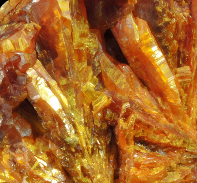 Orpiment from Shimen Mine, Hunan, China