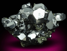 Galena (Spinel Law-twinned), Sphalerite, Pyrite from Gyudyurska Mine, Zlatograd, Smolyan Oblast, Bulgaria