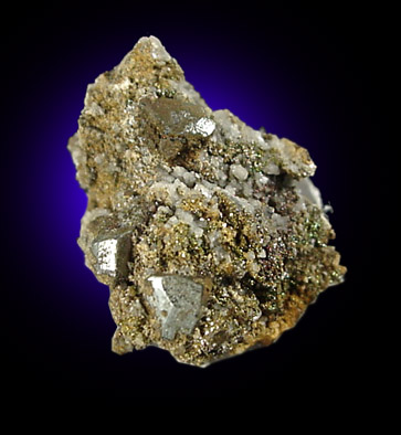 Tetrahedrite and Pyrite from Grube-Wittiannsgereth, Saalfeld, Thuringia, Germany