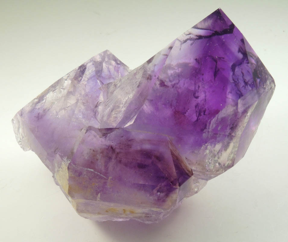 Quartz var. Amethyst Quartz from Jackson's Crossroads, Wilkes County, Georgia