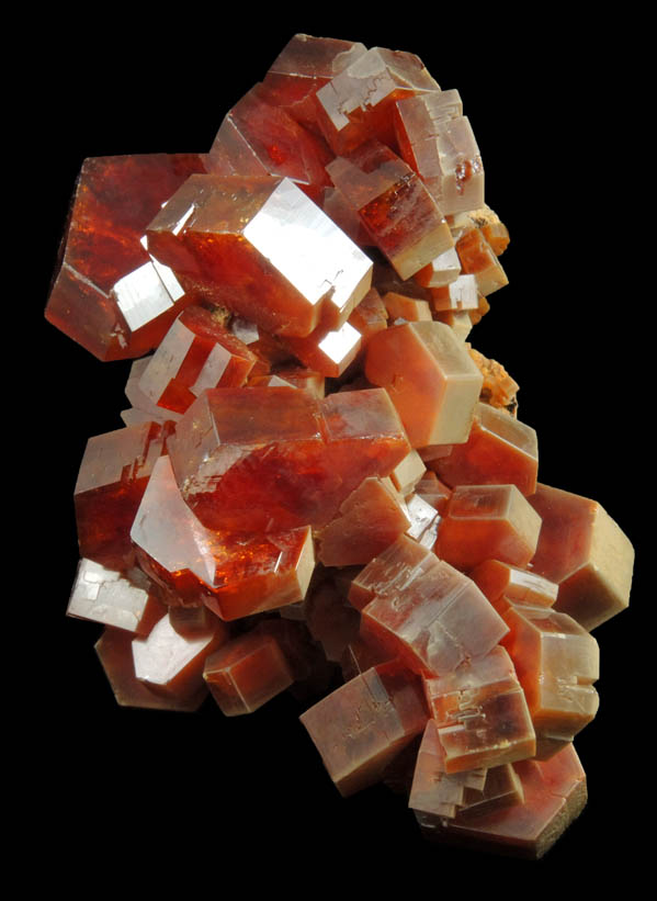 Vanadinite from Mibladen, Haute Moulouya Basin, Zeida-Aouli-Mibladen belt, Midelt Province, Morocco