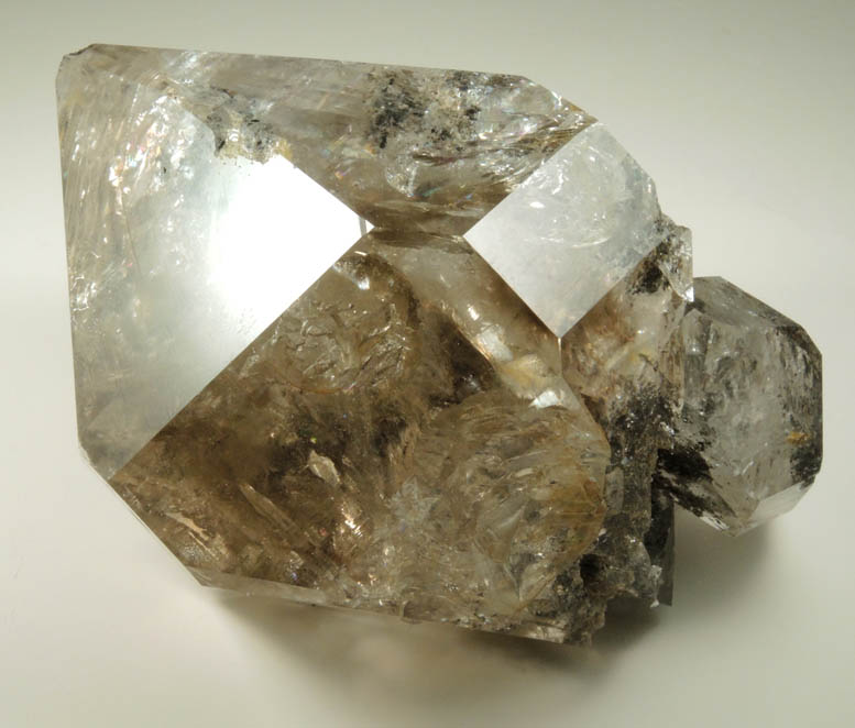 Quartz var. Herkimer Diamond from Paradise Falls, Newport, Herkimer County, New York